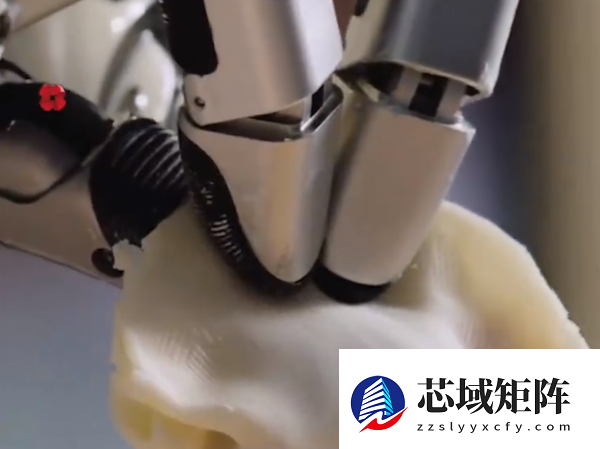 机器人进化到包饺子了 指纹清晰可见