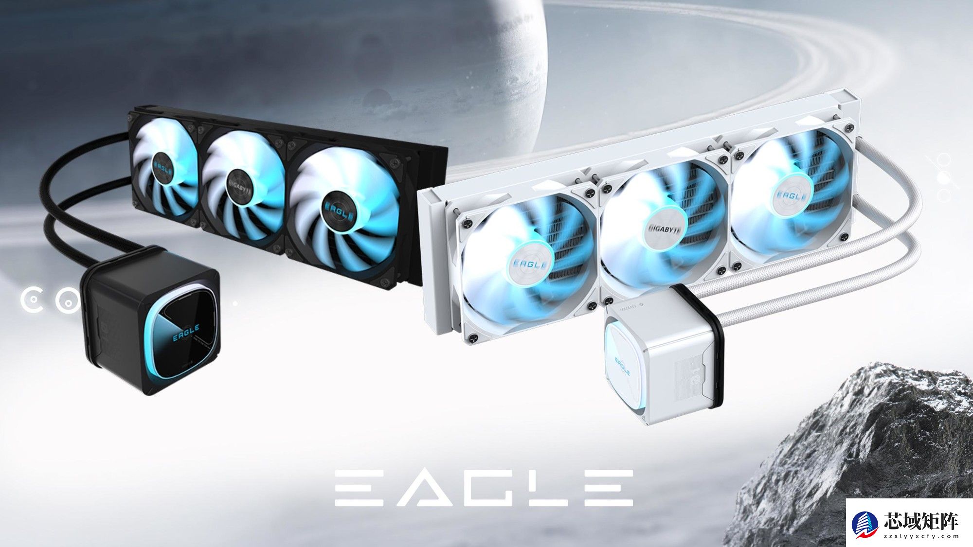 技嘉推出猎鹰360系列一体式水冷散热器